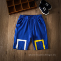 Wholesale Spring casual children's Clothing blue and black trousers for boys